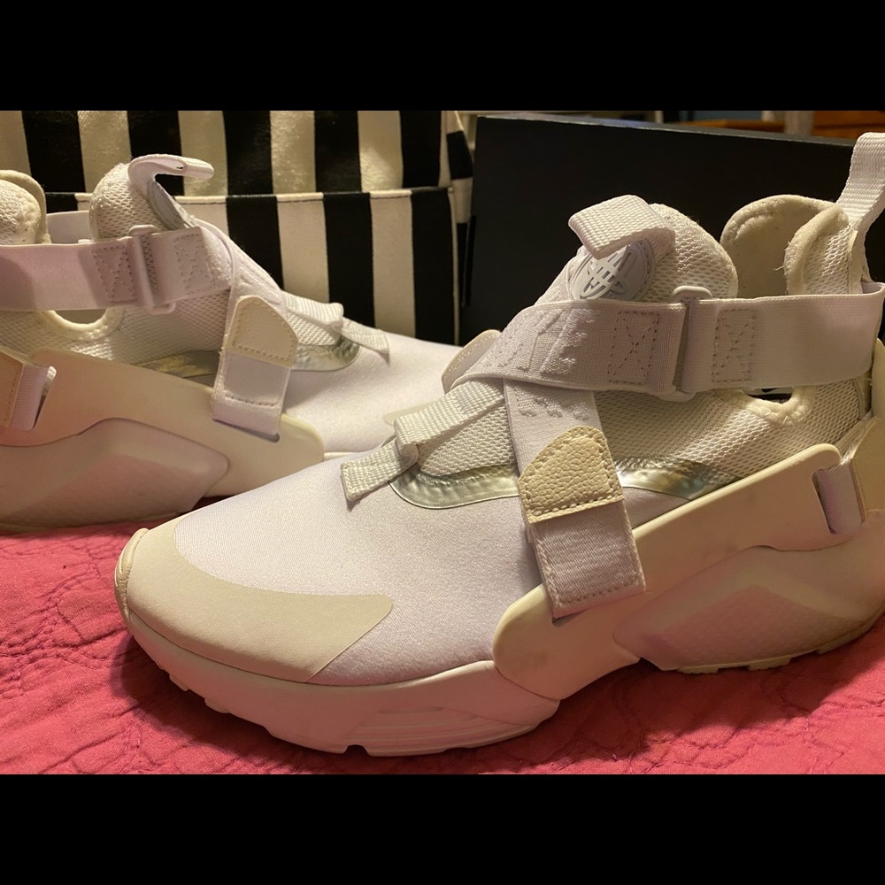 Nike Huarache silver&white city night Unisex